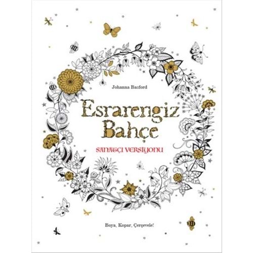 Esrarengiz Bahçe Sanatçı Versiyonu - Johanna Basford - Edam