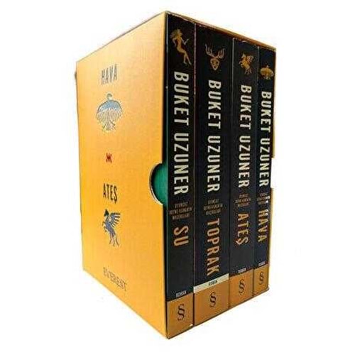 Uyumsuz Defne Kaman'ın Maceraları Seti (4 Kitap Takım) - Buket Uzuner - Everest Yayınları