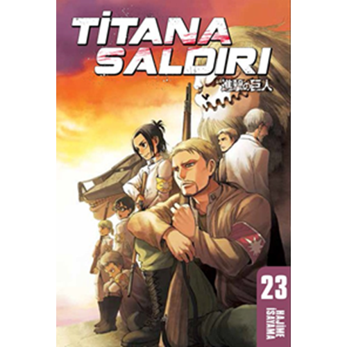 Titana Saldırı 23. Cilt - Hajime İsayama - Gerekli Şeyler Yayıncılık