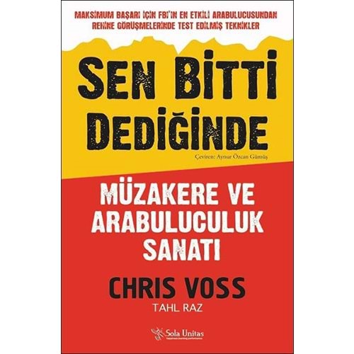 Sen Bitti Dediğinde - Chris Voss - Sola Unitas