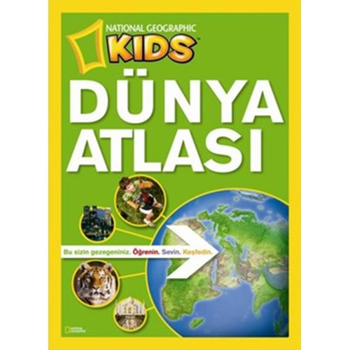 National Geographic Kids Dünya Atlası - Kolektif - Beta Basım Yay.