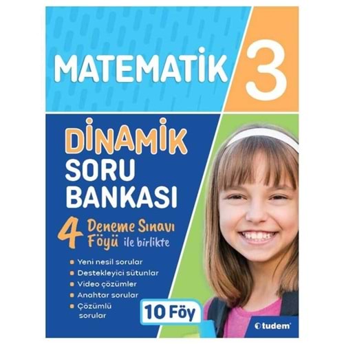3. Sınıf Matematik Dinamik Soru Bankası - Kolektif - Tudem Yayınları
