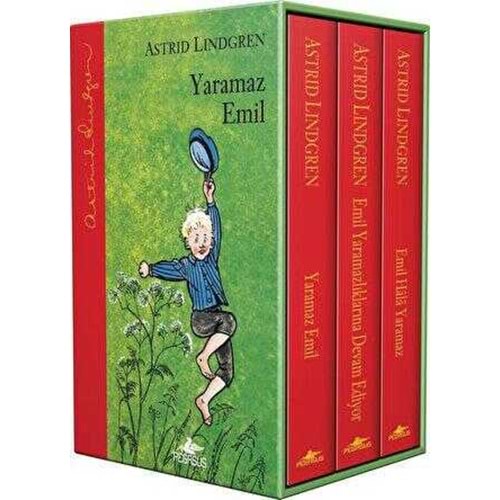 Yaramaz Emil Serisi 3 Kitap Kutulu Özel Set (Ciltli) - Astrid Lindgren - Pegasus Yay.