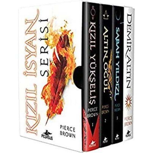 Kızıl İsyan Serisi 4 Kitap Takım Ciltli - Pierce Brown - Pegasus Yay
