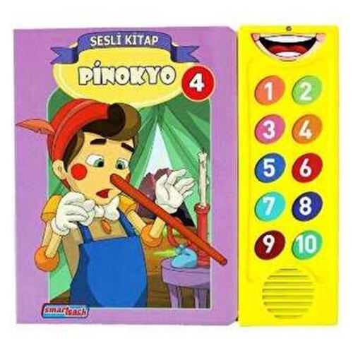 Pinokyo 4 Konuşan Sesli Kitaplar - Kolektif - Smarteach