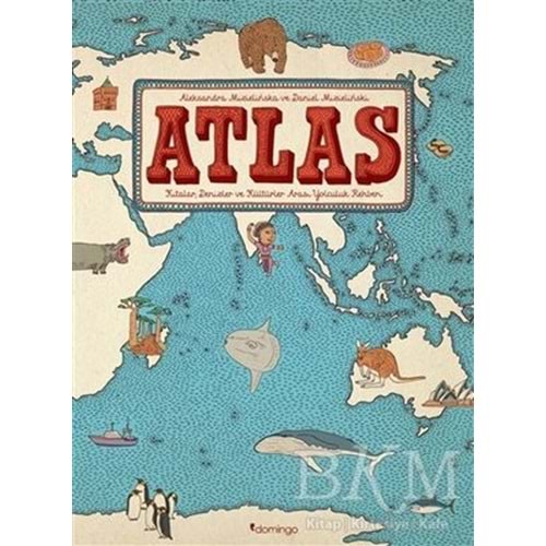 Atlas Ciltli - Daniel Mizielinska - Domingo Yayınevi