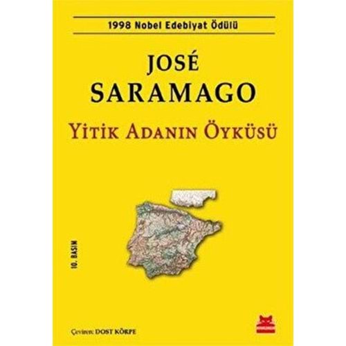 Yitik Adanın Öyküsü - Jose Saramago - Kırmızı Kedi Yay.