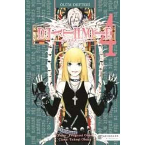 Death Note Ölüm Defteri 4 - Tsugumi Ooba - Akılçelen Kitaplar