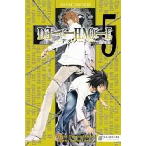 Death Note Ölüm Defteri 5 - Tsugumi Ooba - Akılçelen Kitaplar
