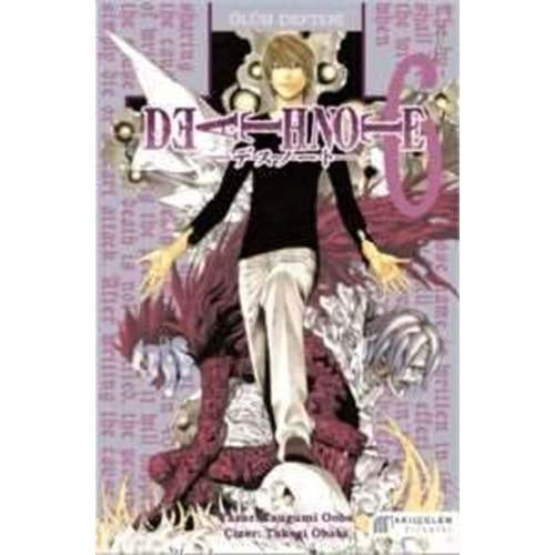 Death Note Ölüm Defteri 6 - Tsugumi Ooba - Akılçelen Kitaplar