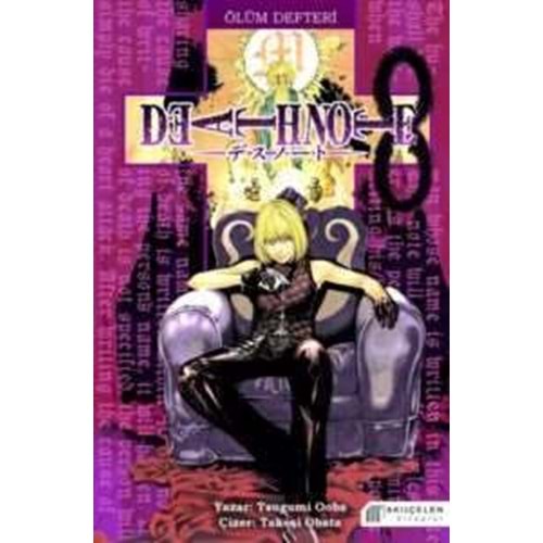 Death Note Ölüm Defteri 8 - Tsugumi Ooba - Akılçelen Kitaplar