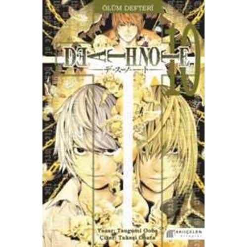 Death Note Ölüm Defteri 10 - Tsugumi Ooba - Akılçelen Kitaplar