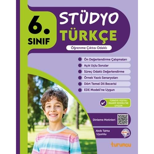 6. Sınıf Stüdyo Türkçe - Kolektif - Tudem Yayınları