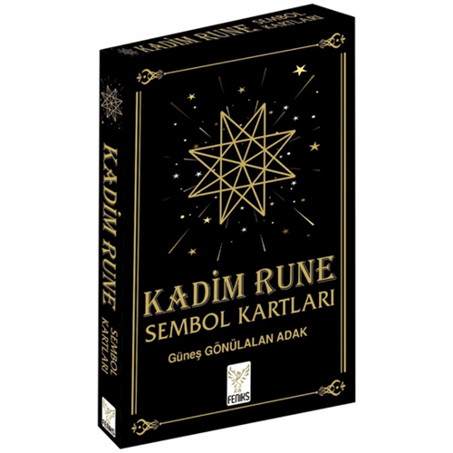 Kadim Rune Sembol Kartları Kutulu 36 Kart - Güneş Gönülalan Adak - Feniks Kitap