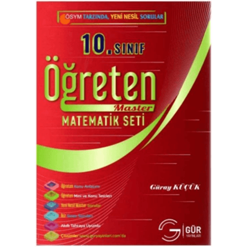 10. Sınıf Öğreten Master Matematik Seti Gür Yayınları