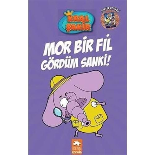 Kral Şakir 7 Mor Bir Fil Gördüm Sanki (Ciltli) - Varol Yaşaroğlu - Eksik Parça