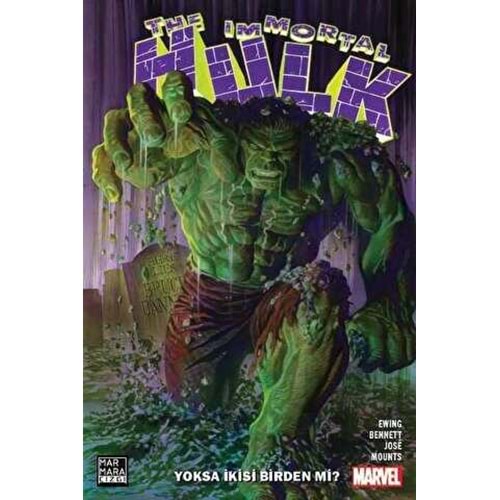 Immortal Hulk Cilt 1 Yoksa İkisi Birden mi - Al Ewing - Marmara Çizgi