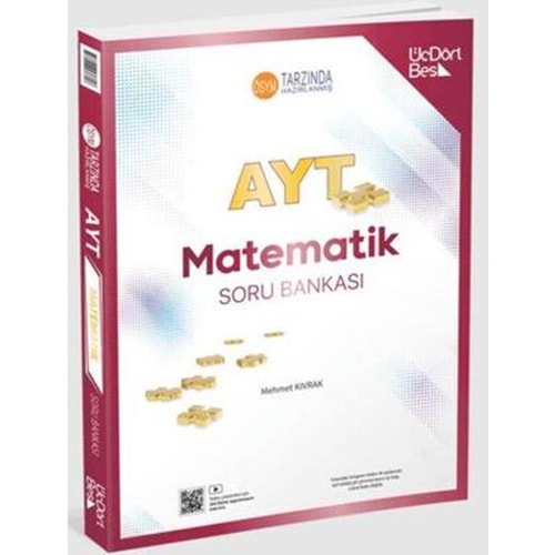 AYT Matematik Soru bankası - Mehmet Kıvrak - Üçdörtbeş yay.