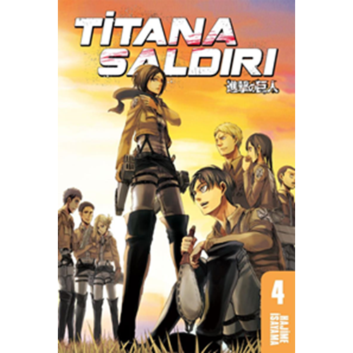 Titana Saldırı 4 - Hajime İsayama - Gerekli Şeyler Yayıncılık