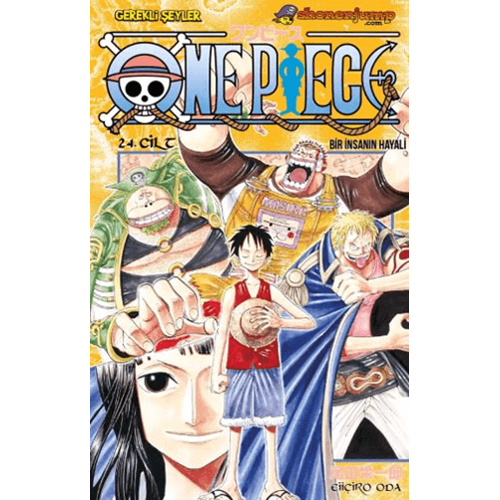 One Piece 24 Bir İnsanın Hayali - Eiiçiro Oda - Gerekli Şeyler