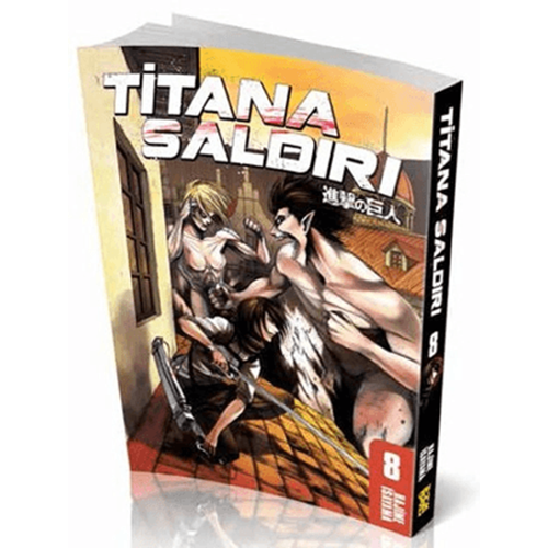 Titana Saldırı 8 - Hajime İsayama - Gerekli Şeyler Yayıncılık