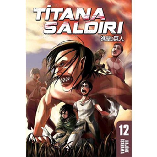 Titana Saldırı 12 - Hajime İsayama - Gerekli Şeyler Yayıncılık