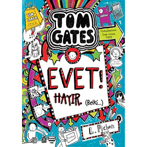 Tom Gates 8 Evet Hayır Belki - Liz Pichon - Tudem Yayınları
