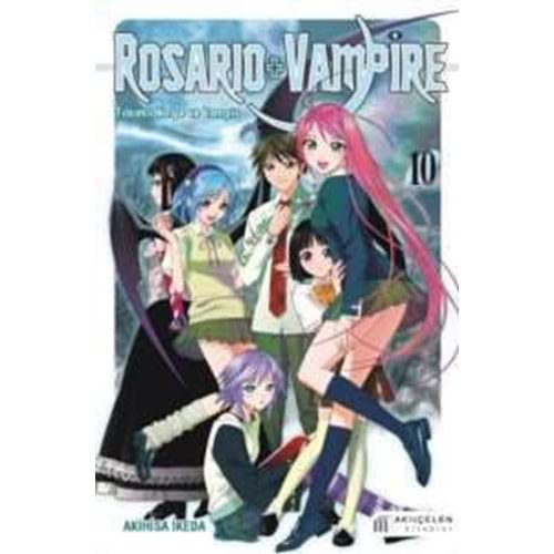 Rosario Vampire - Tılsımlı Kolye ve Vampir 10 - Akihisa İkeda