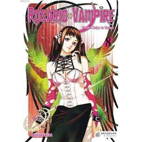 Rosario + Vampire / Tılsımlı Kolye ve Vampir 8 - Akihisa İkeda