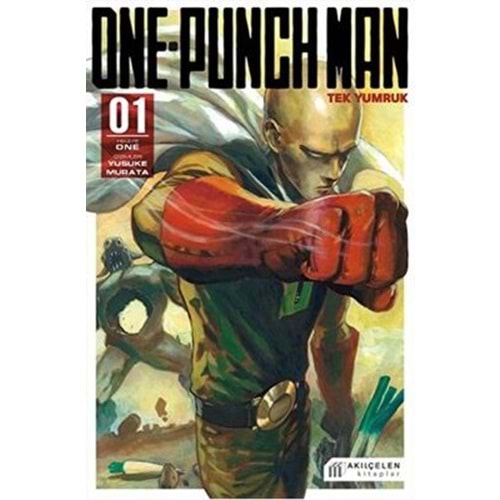One-Punch Man Cilt 1 Tek Yumruk - Yusuke Murata - Akılçelen Kitaplar
