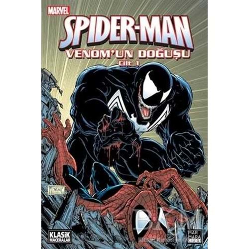 Spider Man Venom'un Doğuşu Cilt 1 - Roger Stern, Jim Shooter - Marmara Çizgi