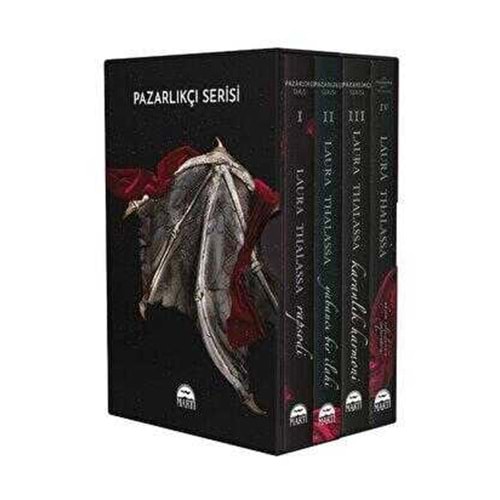 Pazarlıkçı Serisi Seti (4 Kitap) - Laura Thalassa - Martı Yayınları