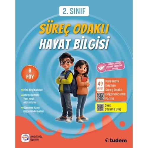 2. Sınıf Süreç Odaklı Hayat Bilgisi - Kolektif - Tudem Yayınları