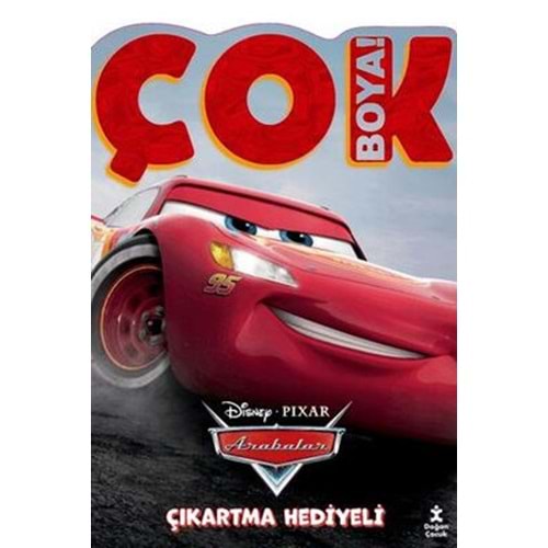 Disney Pixar Arabalar Çok Boya Çıkartma Hediyeli - Kolektif - Doğan Çocuk