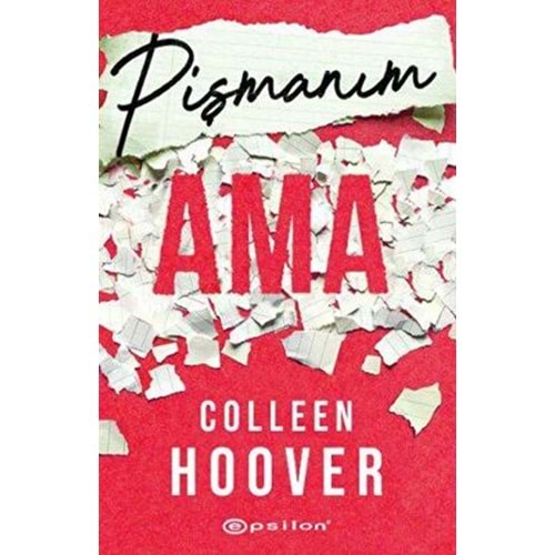 Pişmanım Ama - Colleen Hoover - Epsilon Yayınevi