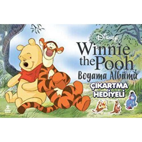 Disney Winnie The Pooh Boyama Albümü Çıkartma Hediyeli Doğan Çocuk
