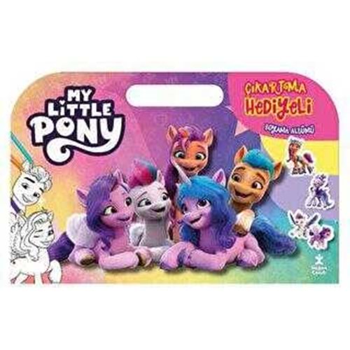 My Little Pony Çıkartma Hediyeli Boyama Albümü - Kolektif - Doğan Çocuk