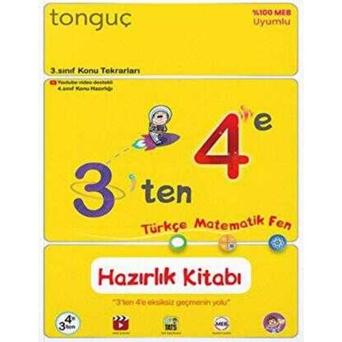 3'ten 4'e Hazırlık Kitabı - Kolektif - Tonguç Akademi