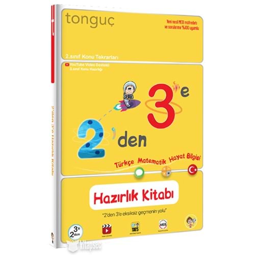 2 den 3 e hazırlık kitabı - Kolektif - Tonguç Akademi