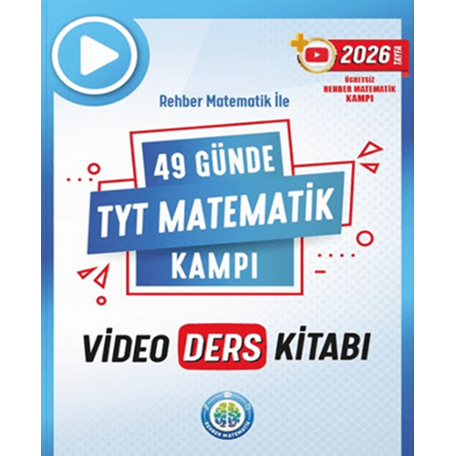 49 Günde TYT Matematik Video Ders Notları - Kolektif - Rehber Matematik