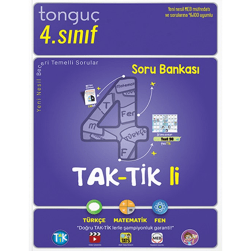 4. Sınıf Taktikli Soru Bankası - Kolektif - Tonguç Akademi