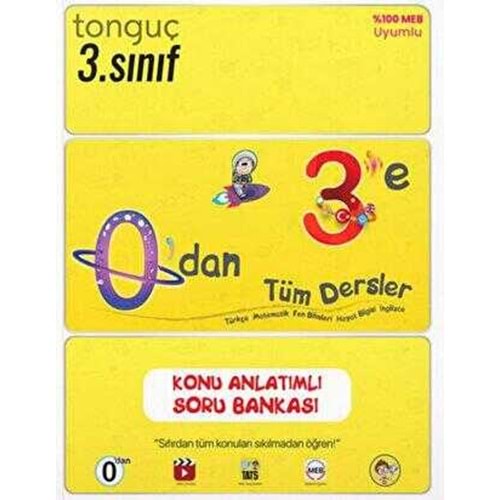 Tonguç Akademi 0`dan 3`e Tüm Dersler Konu Anlatımlı Soru Bankası - Tonguç Akademi