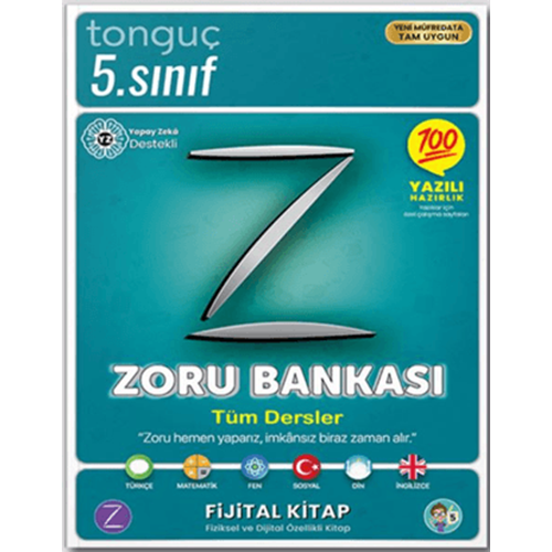 5. Sınıf Zoru Bankası Tüm Dersler - Kolektif - Tonguç Akademi