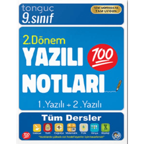 9. Sınıf Yazılı Notları 2. Dönem 1 ve 2. Yazılı - Kolektif - Tonguç Akademi