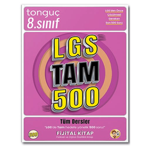 8. Sınıf LGS Tüm Dersler Fijital Tam 500 Soru Bankası - Kolektif - Tonguç Akademi