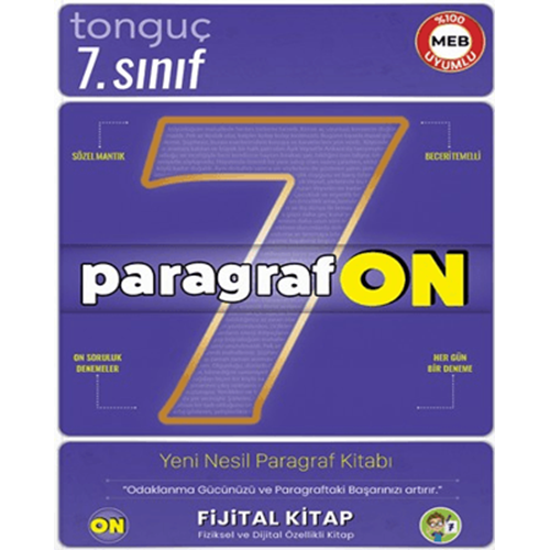 7. Sınıf ParagrafON Soru Bankası - Kolektif - Tonguç Akademi