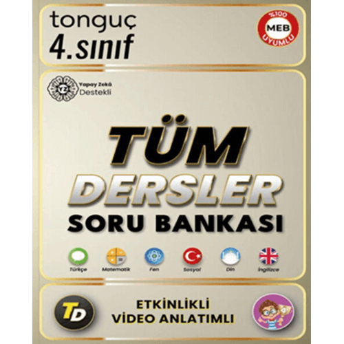 4. Sınıf Tüm Dersler Soru Bankası - Kolektif - Tonguç Akademi