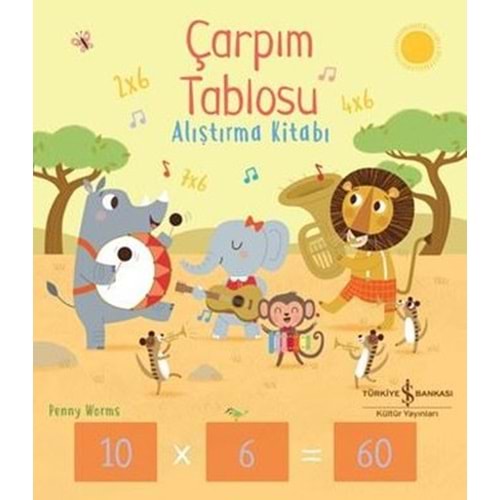 Çarpım Tablosu Alıştırma Kitabı - Penny Worms - İş Bankası Kültür Yayınları