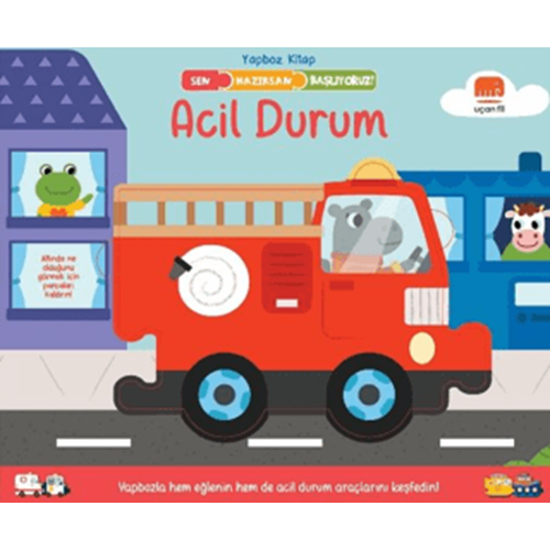 Sen Hazırsan Başlıyoruz Acil Durum - Rebecca Weerasekera , Rebecca Weerasekera - Uçan Fil Yayınları
