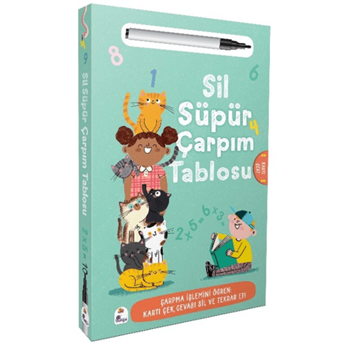 Sil Süpür - Çarpım Tablosu CİLTLİ - Kolektif - İndigo Çocuk